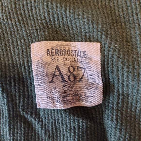 AEROPOSTAL MENS LONG SLEEVE T-SHIRT - Picture 2 of 4